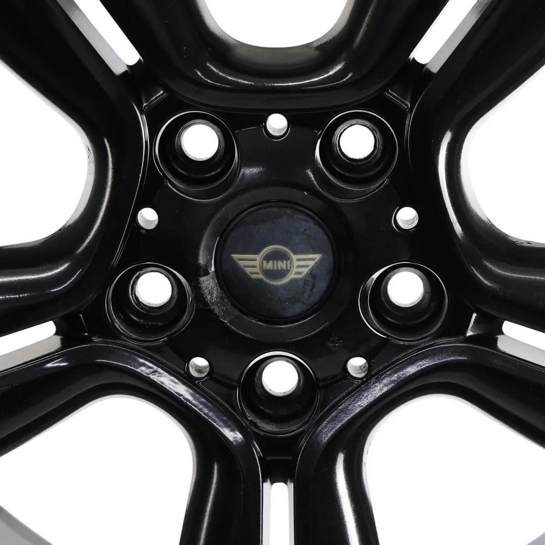 Mini Cooper R60 R61 Black Wheel Alloy Rim 18" ET:52 7,5J 5-Star Double Spoke 127 - SKU 9803727-2 - Part number 9803727
