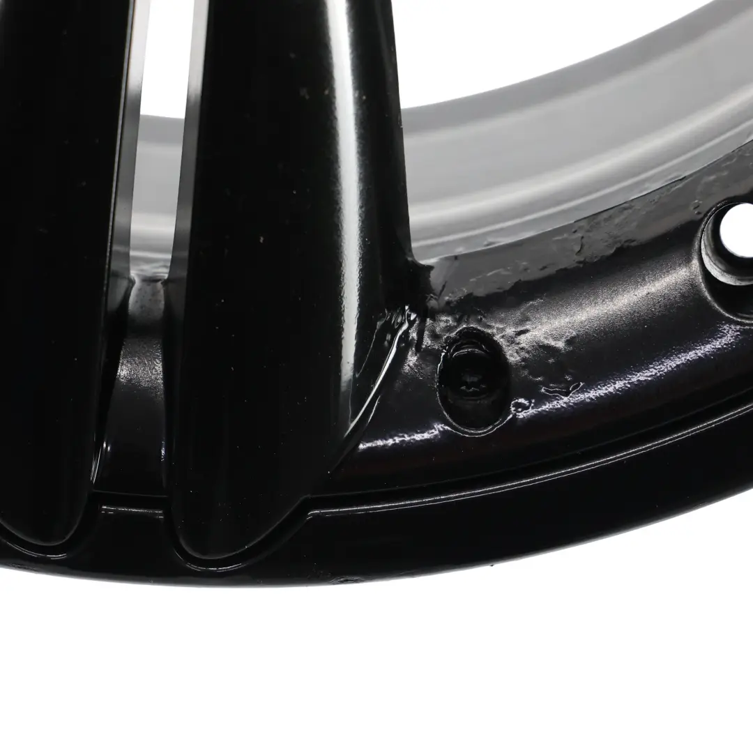 Schwarz Alufelge 18" ET:52 7,5J 5-Stern Doppelspeiche 127 für Mini Cooper R60 R61 mit Teilenummer 9803727 Mini Cooper R60 R61 Schwarz Alufelge 18" ET:52 7,5J 5-Stern Doppelspeiche 127 - SKU 9803727-2 - Teilenummer 9803727