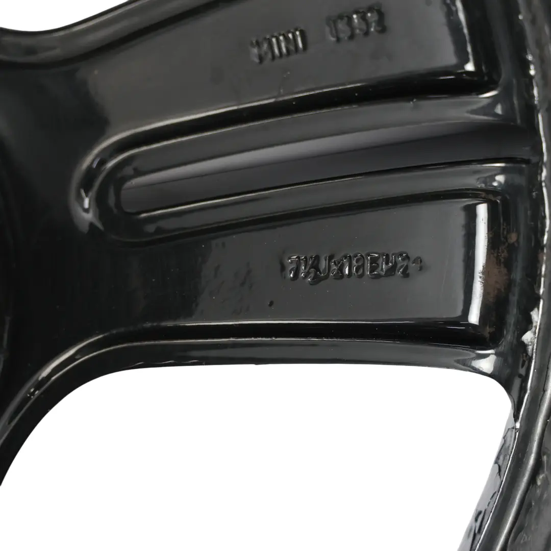 Mini Cooper R60 R61 Black Wheel Alloy Rim 18" 7,5J ET:52 5-Star Double Spoke 127 - SKU 9803727-3 - Part number 9803727