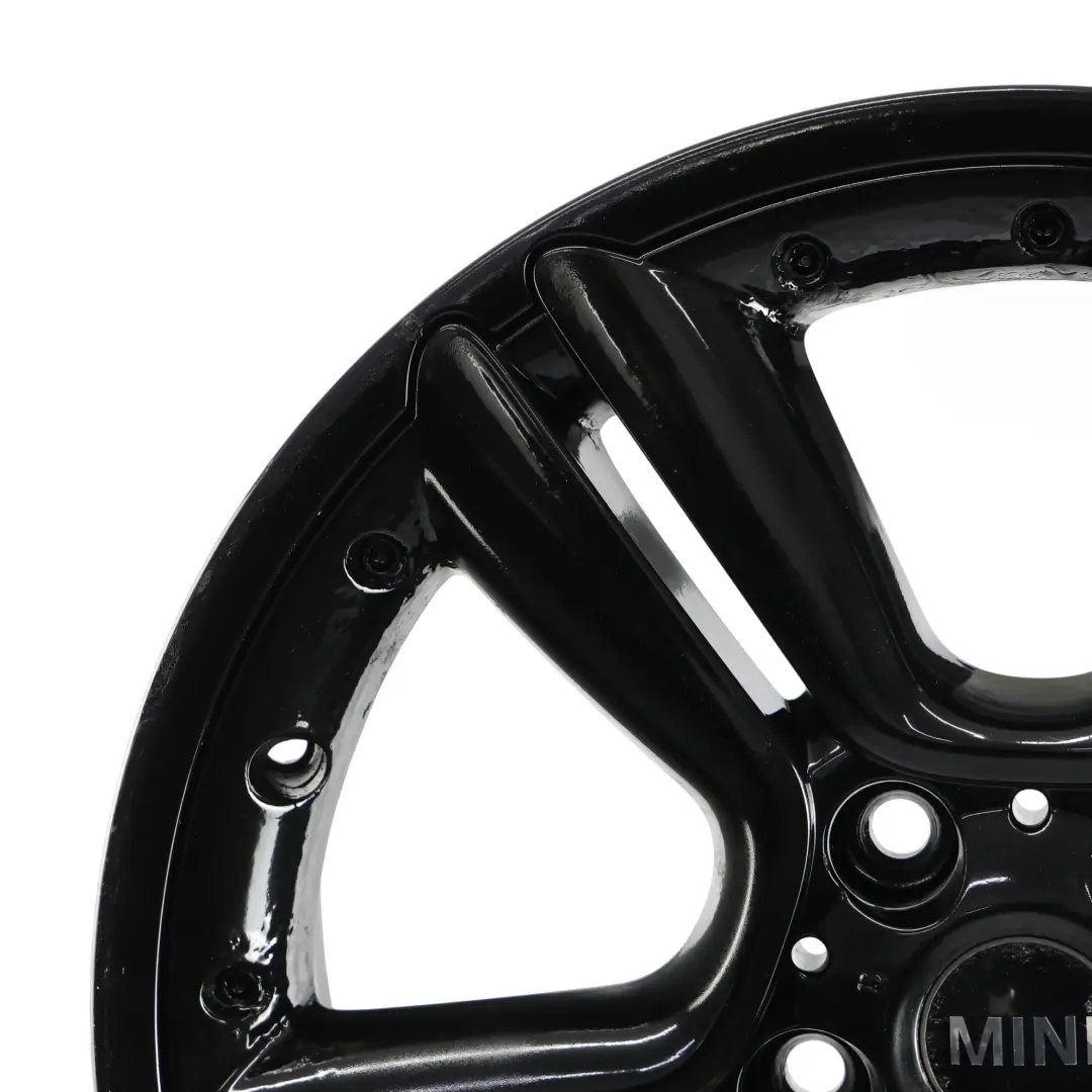Mini Cooper R60 R61 Black Wheel Alloy Rim 18" 7,5J ET:52 5-Star Double Spoke 127 - SKU 9803727-3 - Part number 9803727