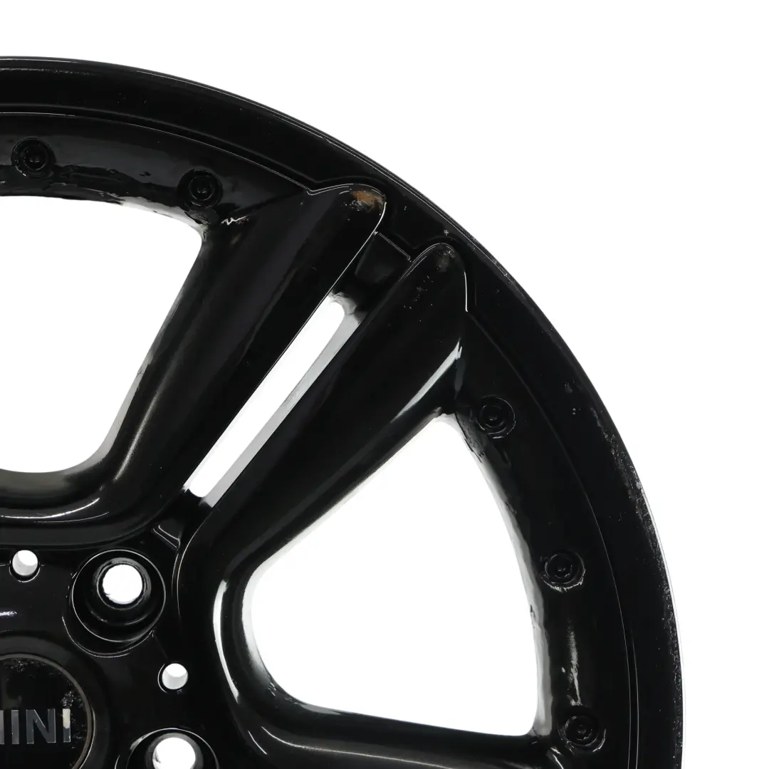Mini Cooper R60 R61 Black Wheel Alloy Rim 18" 7,5J ET:52 5-Star Double Spoke 127 - SKU 9803727-3 - Part number 9803727