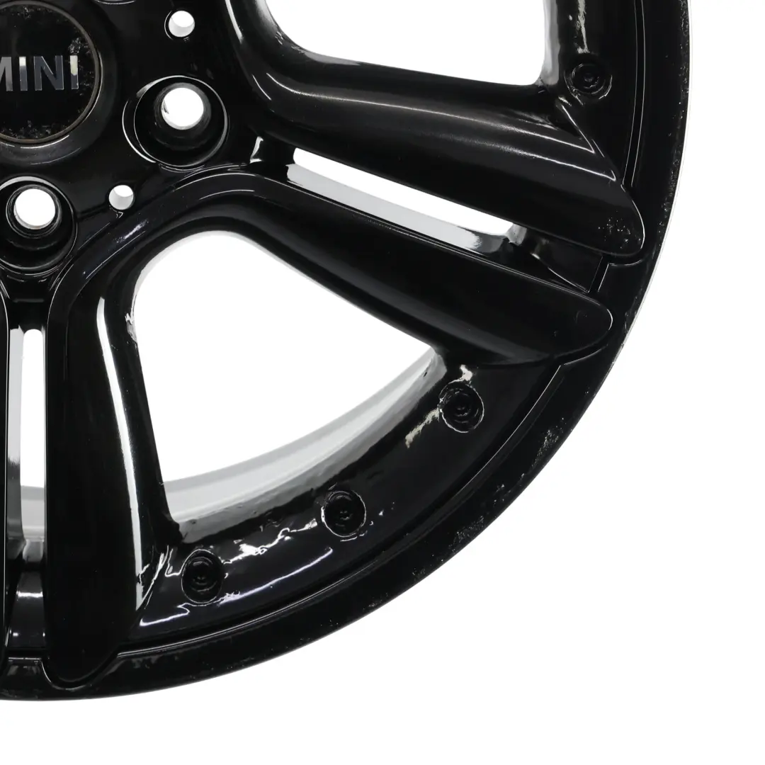 Schwarz Alufelge 18" 7,5J ET:52 5-Stern Doppelspeiche 127 für Mini Cooper R60 R61 mit Teilenummer 9803727 Mini Cooper R60 R61 Schwarz Alufelge 18" 7,5J ET:52 5-Stern Doppelspeiche 127 - SKU 9803727-3 - Teilenummer 9803727