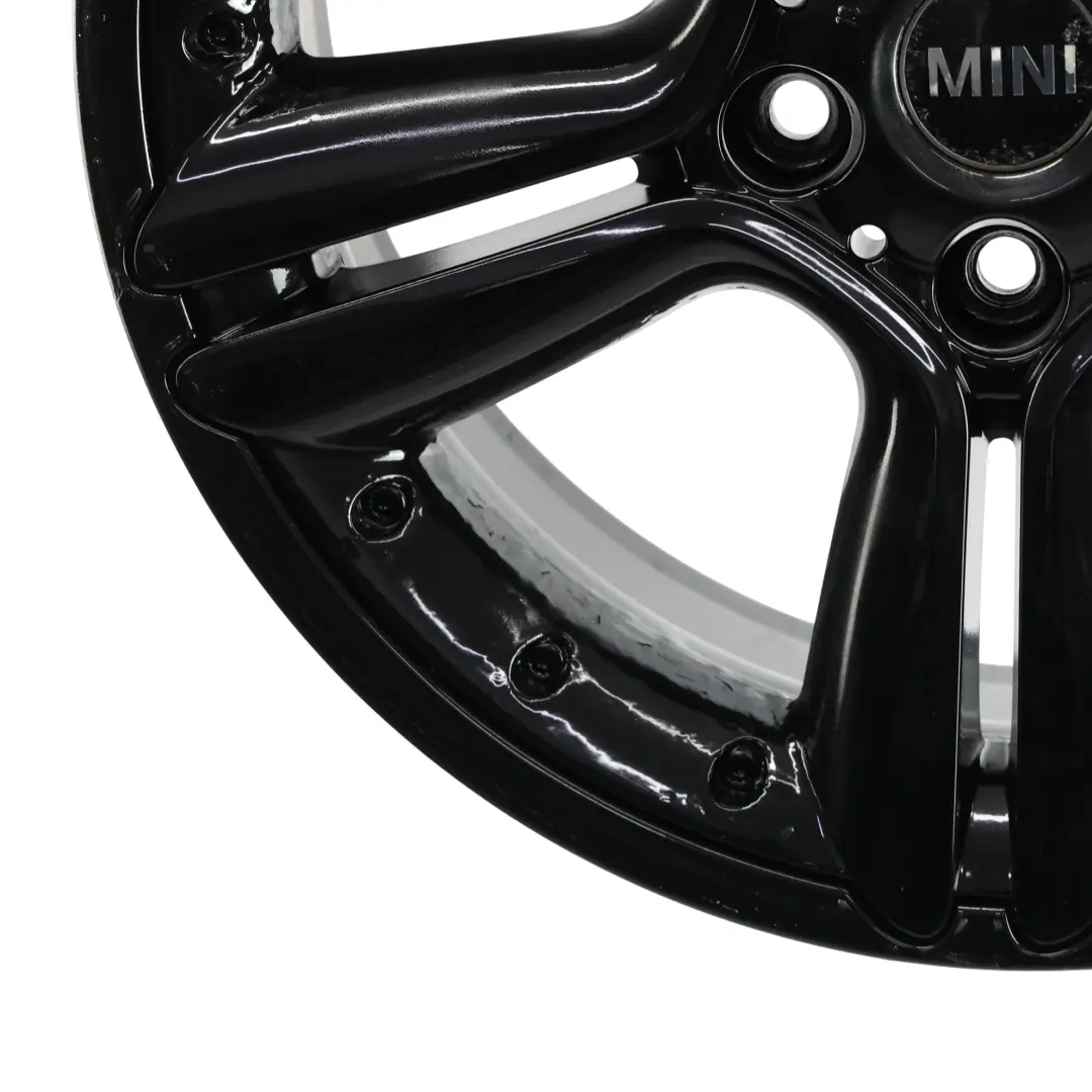 Schwarz Alufelge 18" 7,5J ET:52 5-Stern Doppelspeiche 127 für Mini Cooper R60 R61 mit Teilenummer 9803727 Mini Cooper R60 R61 Schwarz Alufelge 18" 7,5J ET:52 5-Stern Doppelspeiche 127 - SKU 9803727-3 - Teilenummer 9803727