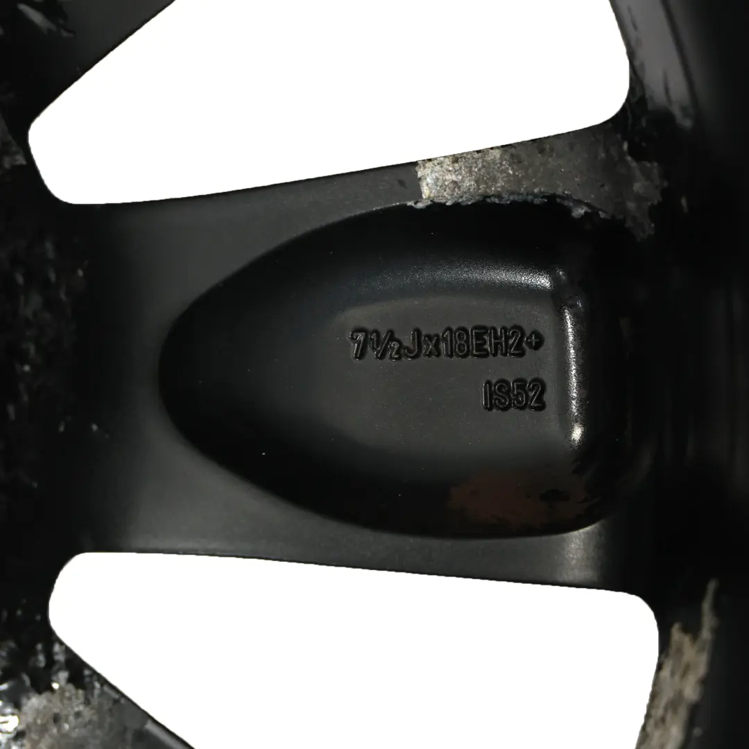 Alloy Rim 18" 7,5J ET:52 Turbo Fan 126 to Mini Cooper One R60 R61 Wheel with Part number 9804374 Mini Cooper One R60 R61 Wheel Alloy Rim 18" 7,5J ET:52 Turbo Fan 126 - SKU 9804374-3 - Part number 9804374