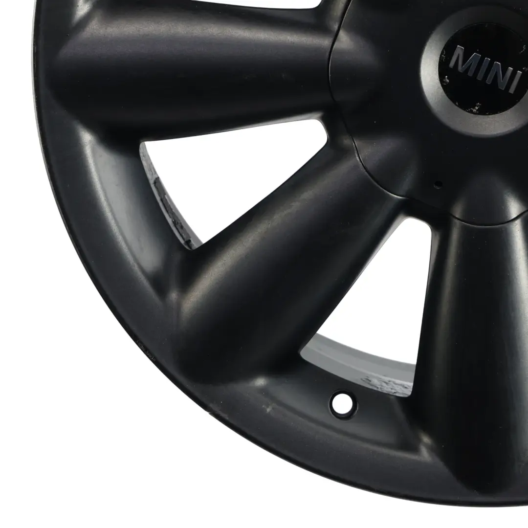 Alloy Rim 18" 7,5J ET:52 Turbo Fan 126 to Mini Cooper One R60 R61 Wheel with Part number 9804374 Mini Cooper One R60 R61 Wheel Alloy Rim 18" 7,5J ET:52 Turbo Fan 126 - SKU 9804374-3 - Part number 9804374