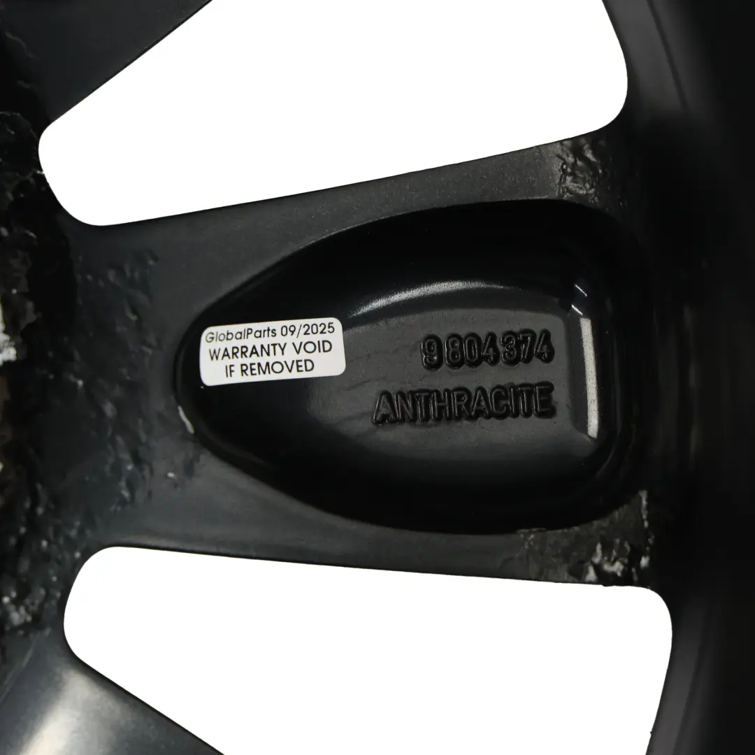 Mini Cooper One R60 R61 Anthracite Wheel Alloy Rim 18" 7,5J ET:52 Turbo Fan 126 - SKU 9804374-4 - Part number 9804374