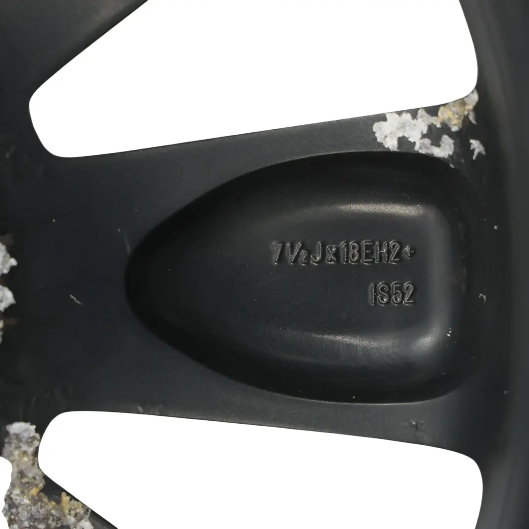 Mini Cooper One R60 R61 Anthracite Wheel Alloy Rim 18" 7,5J ET:52 Turbo Fan 126 - SKU 9804374-4 - Part number 9804374