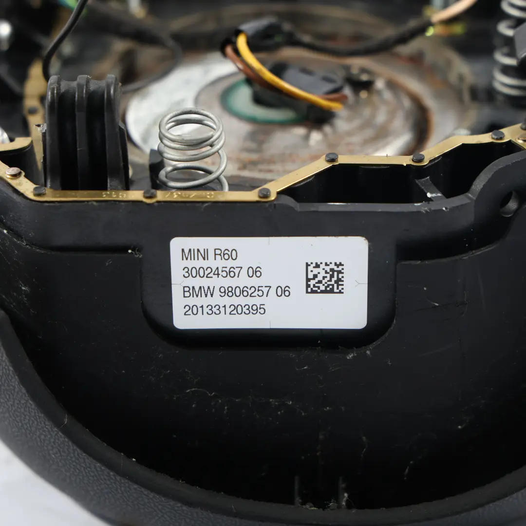 Mini R60 Unità modulo airbag lato guida del volante - SKU 9806257-2 - Numero di parte 9806257