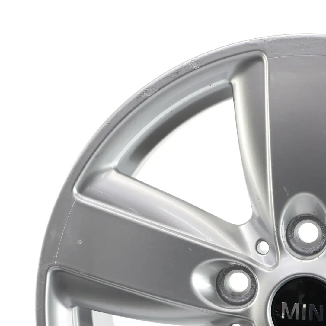 Mini R60 Silberne Leichtmetallfelge 16" 6,5J ET:46 5 Star Air Spoke 140 - SKU 9811729-1 - Teilenummer 9811729