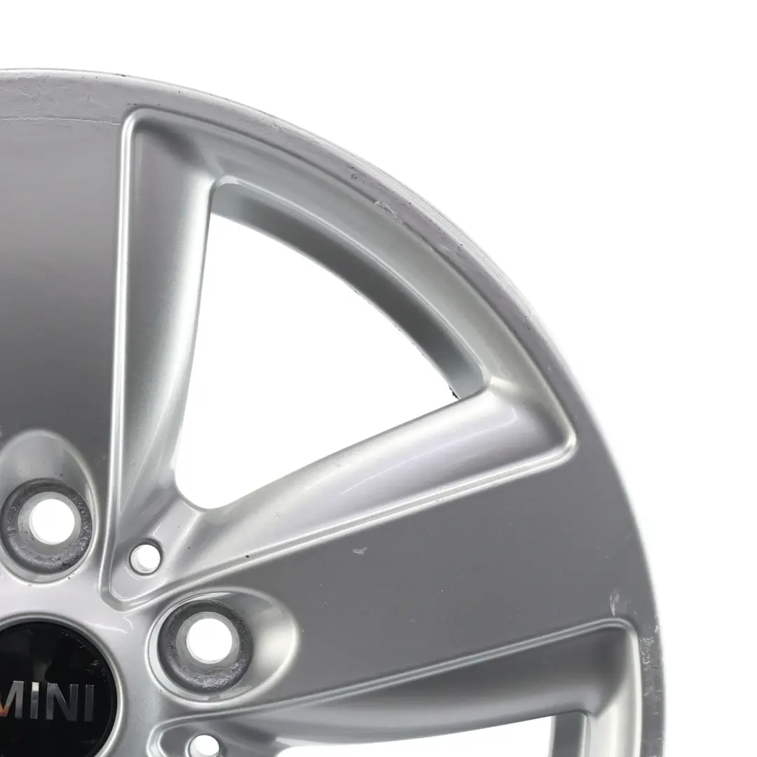 Mini R60 Silberne Leichtmetallfelge 16" 6,5J ET:46 5 Star Air Spoke 140 - SKU 9811729-1 - Teilenummer 9811729