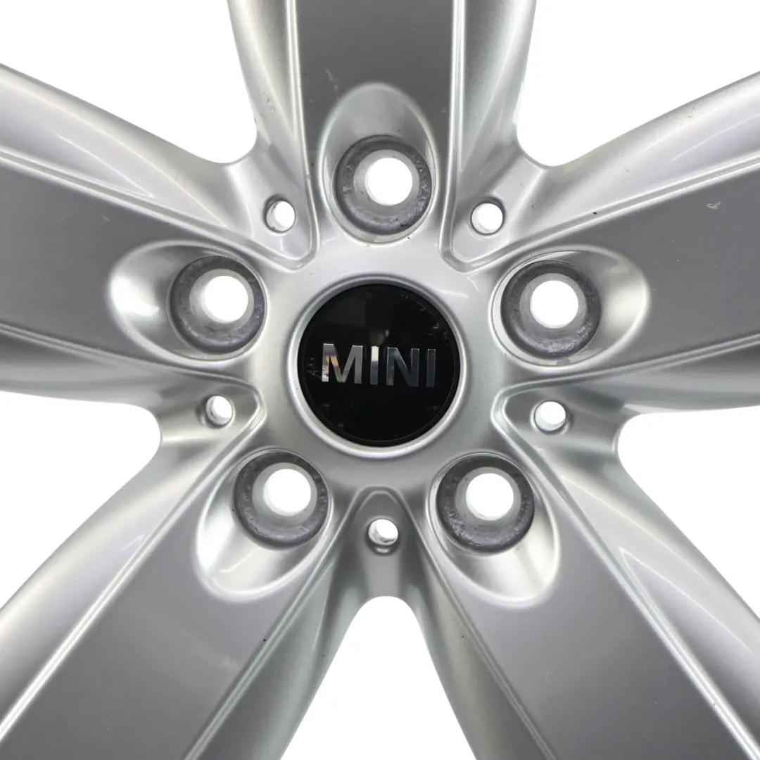 Mini R60 Silberne Leichtmetallfelge 16" 6,5J ET:46 5 Star Air Spoke 140 - SKU 9811729-1 - Teilenummer 9811729