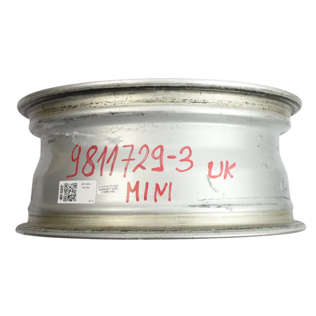 Mini R60 R61 Silver Wheel Alloy Rim 16" 6,5J ET:46 5 Star Air Spoke 140 - SKU 9811729-3 - Part number 9811729