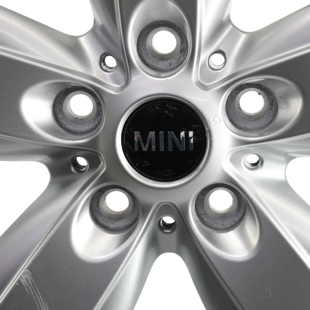 Mini R60 R61 Silver Wheel Alloy Rim 16" 6,5J ET:46 5 Star Air Spoke 140 - SKU 9811729-3 - Part number 9811729