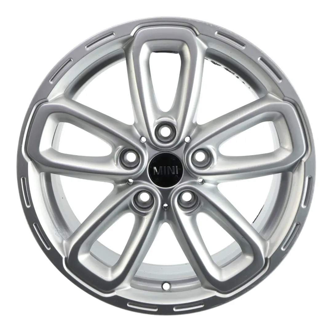Mini R60 R61 Silver Cerchio In Lega 17" 7J Et:50 Triangle Spoke 141 - SKU 9811730-2 - Numero di parte 9811730