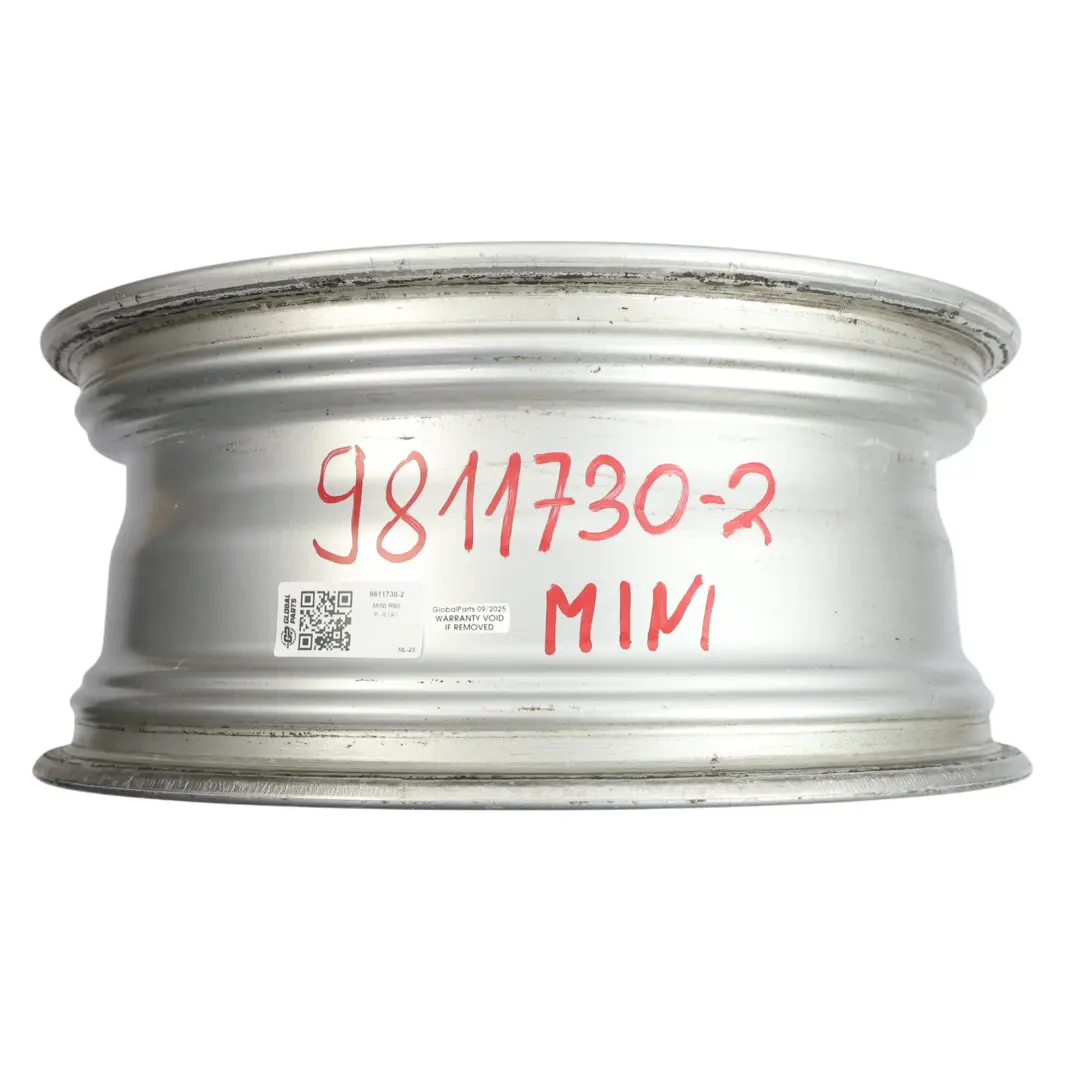Mini R60 R61 Llanta Aleación Plateada 17" 7J ET:50 Radios Triangulares - SKU 9811730-2 - Número de pieza 9811730