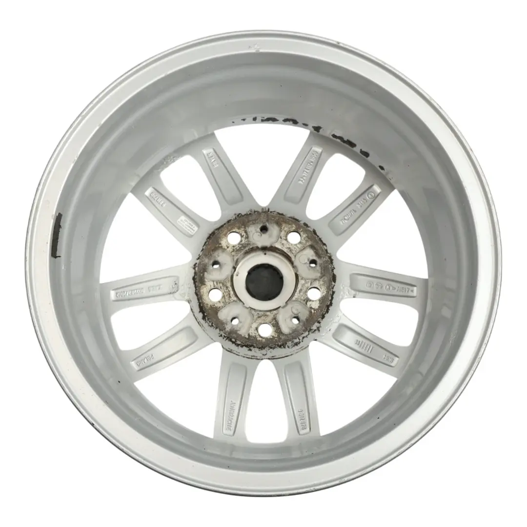 Mini R60 R61 Silber Alufelge Alu Felge 17" 7J ET:50 5-Star Triangle Spoke 141 - SKU 9811730-2 - Teilenummer 9811730