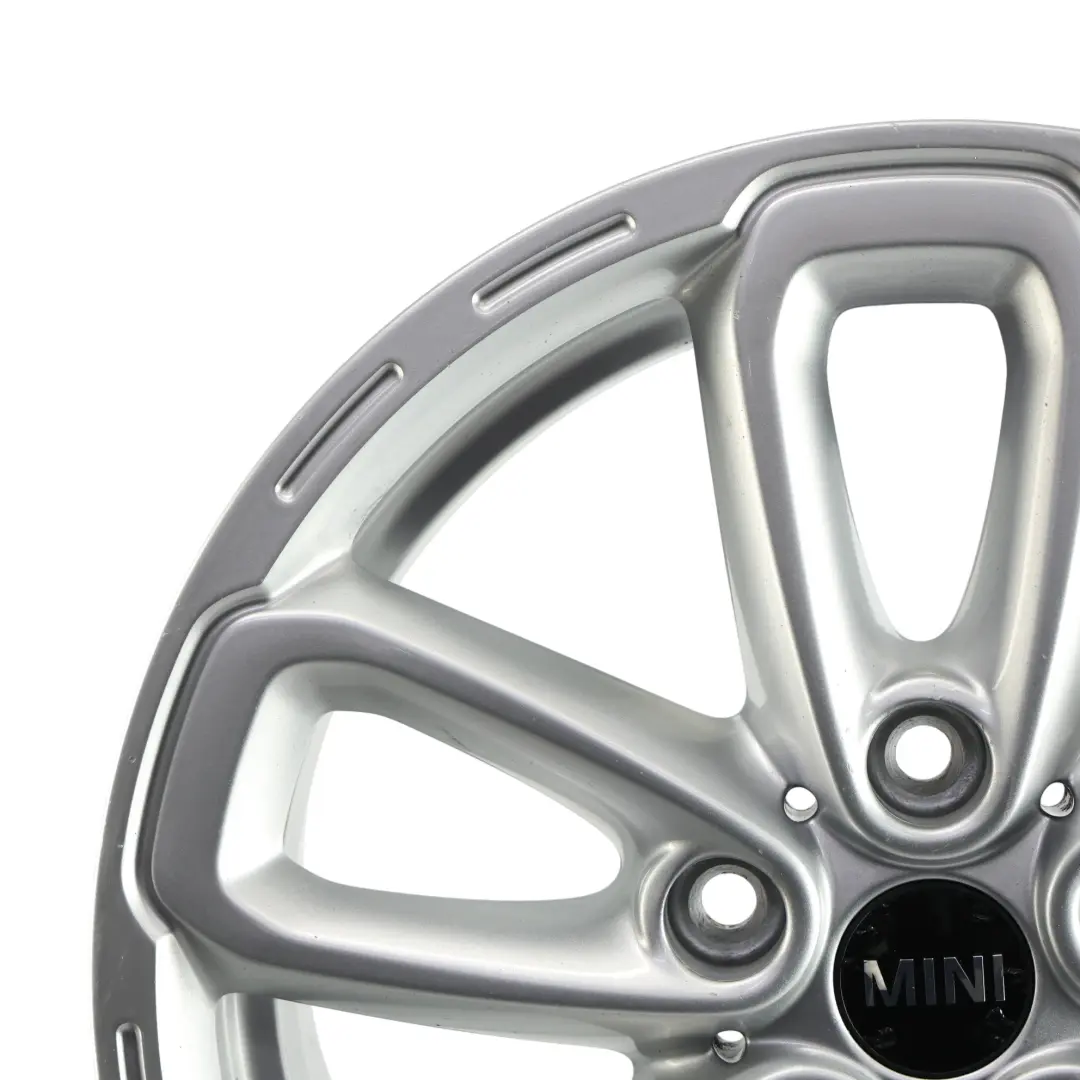 Mini R60 R61 Silber Alufelge Alu Felge 17" 7J ET:50 5-Star Triangle Spoke 141 - SKU 9811730-2 - Teilenummer 9811730