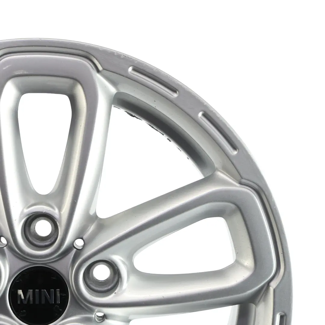 Mini R60 R61 Silber Alufelge Alu Felge 17" 7J ET:50 5-Star Triangle Spoke 141 - SKU 9811730-2 - Teilenummer 9811730