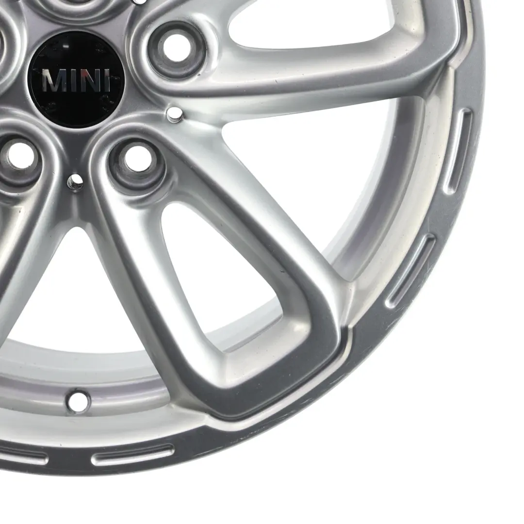 Mini R60 R61 Silber Alufelge Alu Felge 17" 7J ET:50 5-Star Triangle Spoke 141 - SKU 9811730-2 - Teilenummer 9811730