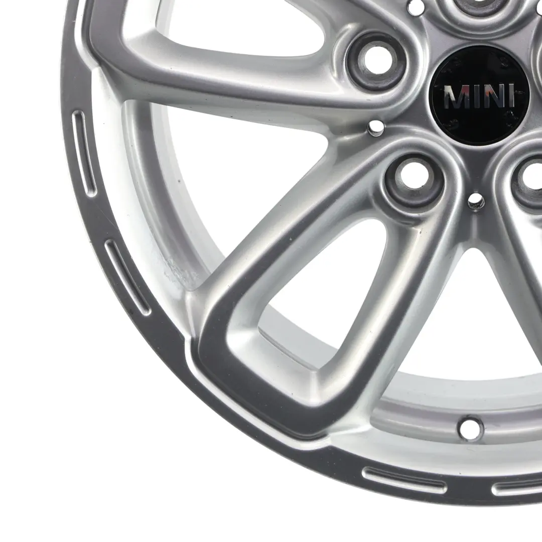 Mini R60 R61 Silber Alufelge Alu Felge 17" 7J ET:50 5-Star Triangle Spoke 141 - SKU 9811730-2 - Teilenummer 9811730