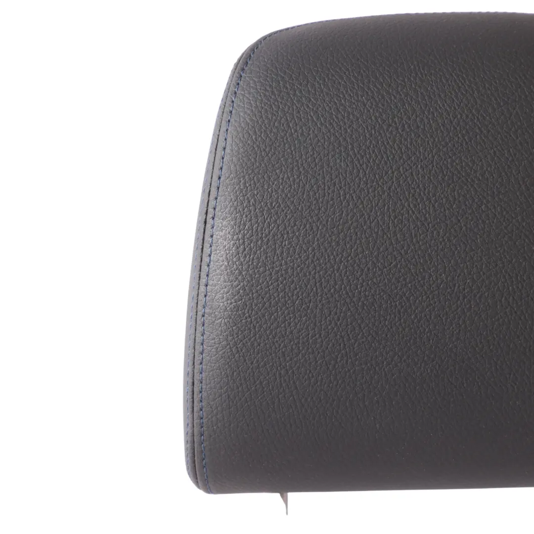 Vordersitz Kopfstütze Schwarz Leder Blau Stitching Links Rechts für BMW F40 F44 mit Teilenummer 9870871 BMW F40 F44 Vordersitz Kopfstütze Schwarz Leder Blau Stitching Links Rechts - SKU 9870871 - Teilenummer 9870871