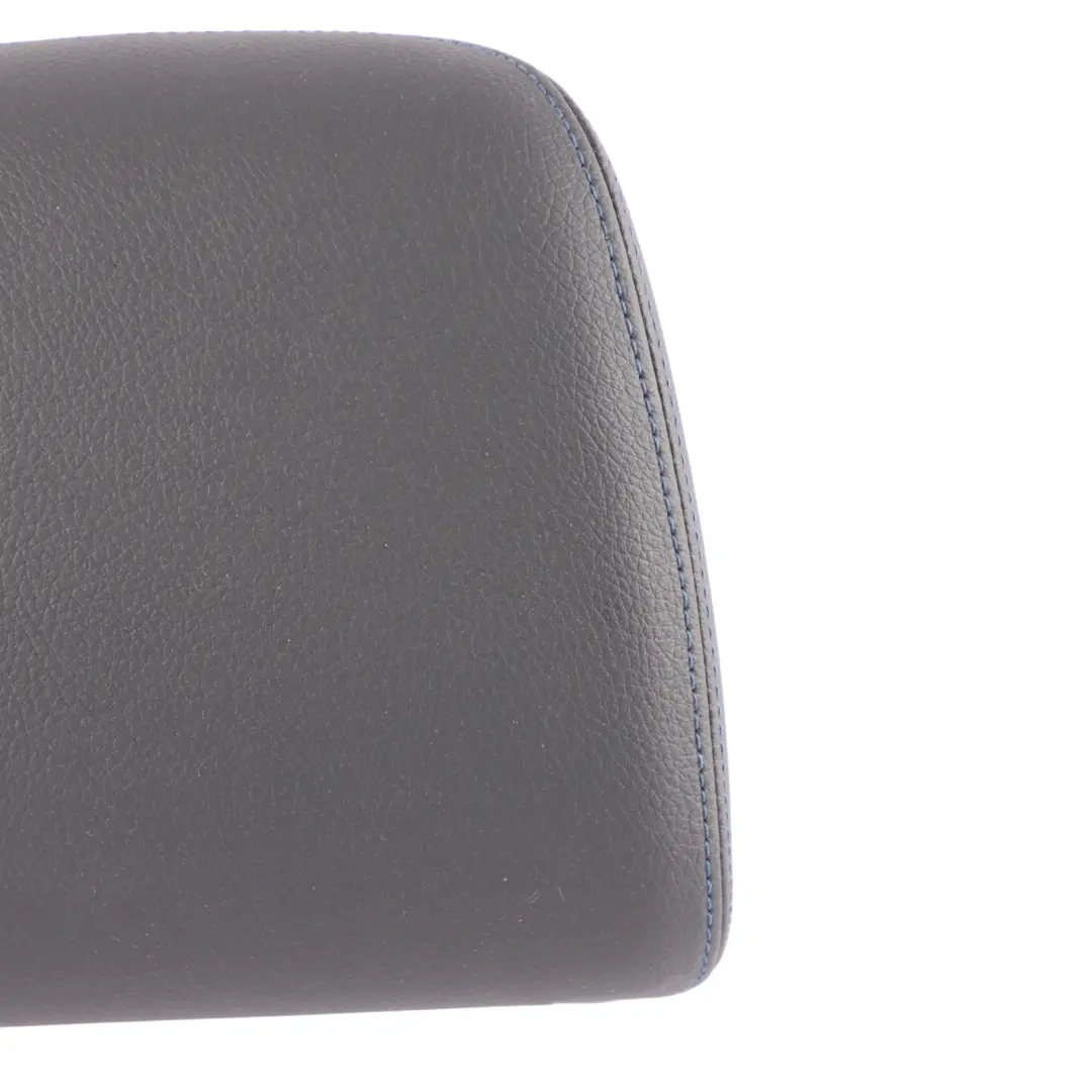 BMW F40 F44 Vordersitz Kopfstütze Schwarz Leder Blau Stitching Links Rechts - SKU 9870871 - Teilenummer 9870871