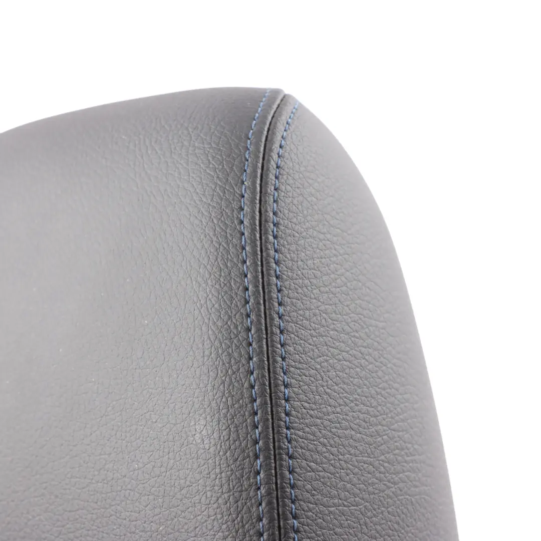 BMW F40 F44 Vordersitz Kopfstütze Schwarz Leder Blau Stitching Links Rechts - SKU 9870871 - Teilenummer 9870871