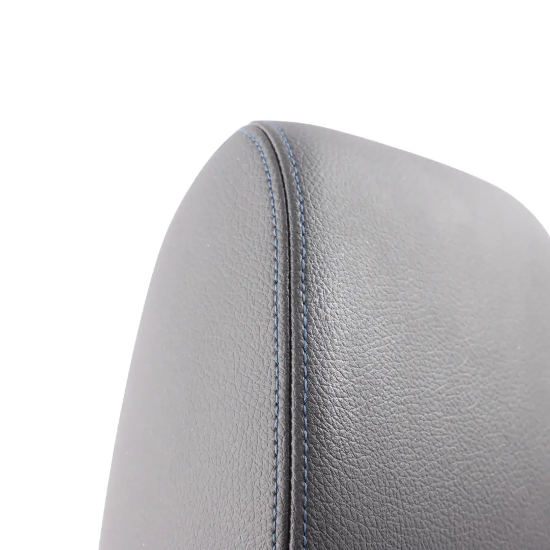 Vordersitz Kopfstütze Schwarz Leder Blau Stitching Links Rechts für BMW F40 F44 mit Teilenummer 9870871 BMW F40 F44 Vordersitz Kopfstütze Schwarz Leder Blau Stitching Links Rechts - SKU 9870871 - Teilenummer 9870871