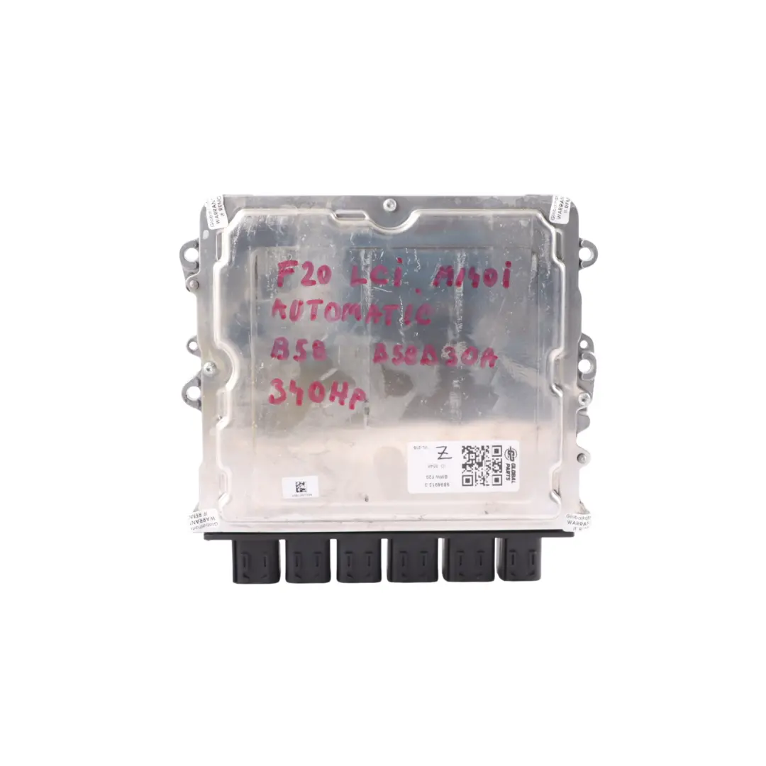 B58 340HP Engine Control ECU DME 9894913 Automatic to BMW F20 F21 F30 F31 LCI F22 with Part number 9470885 BMW F20 F21 F30 F31 LCI F22 B58 340HP Engine Control ECU DME 9894913 Automatic - SKU 9894913-3 - Part number 9470885