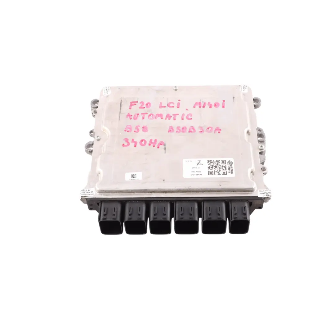 BMW F20 F21 F30 F31 LCI F22 B58 340HP Engine Control ECU DME 9894913 Automatic - SKU 9894913-3 - Part number 9470885