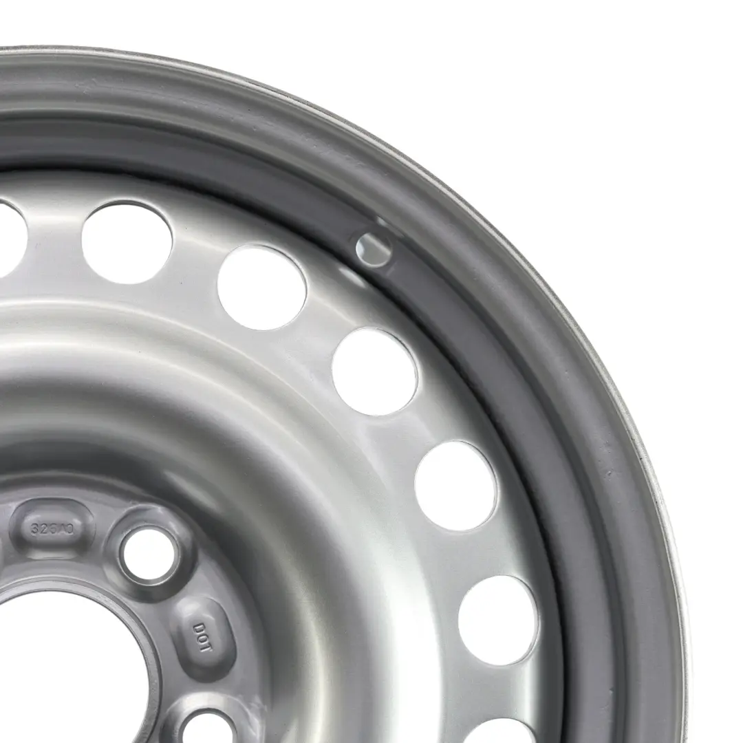 Llanta Plata Acero 15" 6J ET:32.5 5048529 para Ford Transit Connect con número de pieza 9T16-1007-BA Ford Transit Connect Llanta Plata Acero 15" 6J ET:32.5 5048529 - SKU 9T16-1007-BA - Número de pieza 9T16-1007-BA