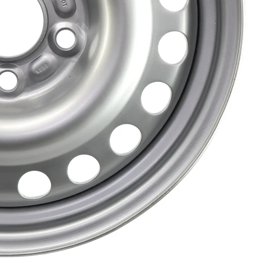 Ford Transit Connect Silver Wheel Rim Steel 15" 6J ET:32.5 5048529 - SKU 9T16-1007-BA - Part number 9T16-1007-BA
