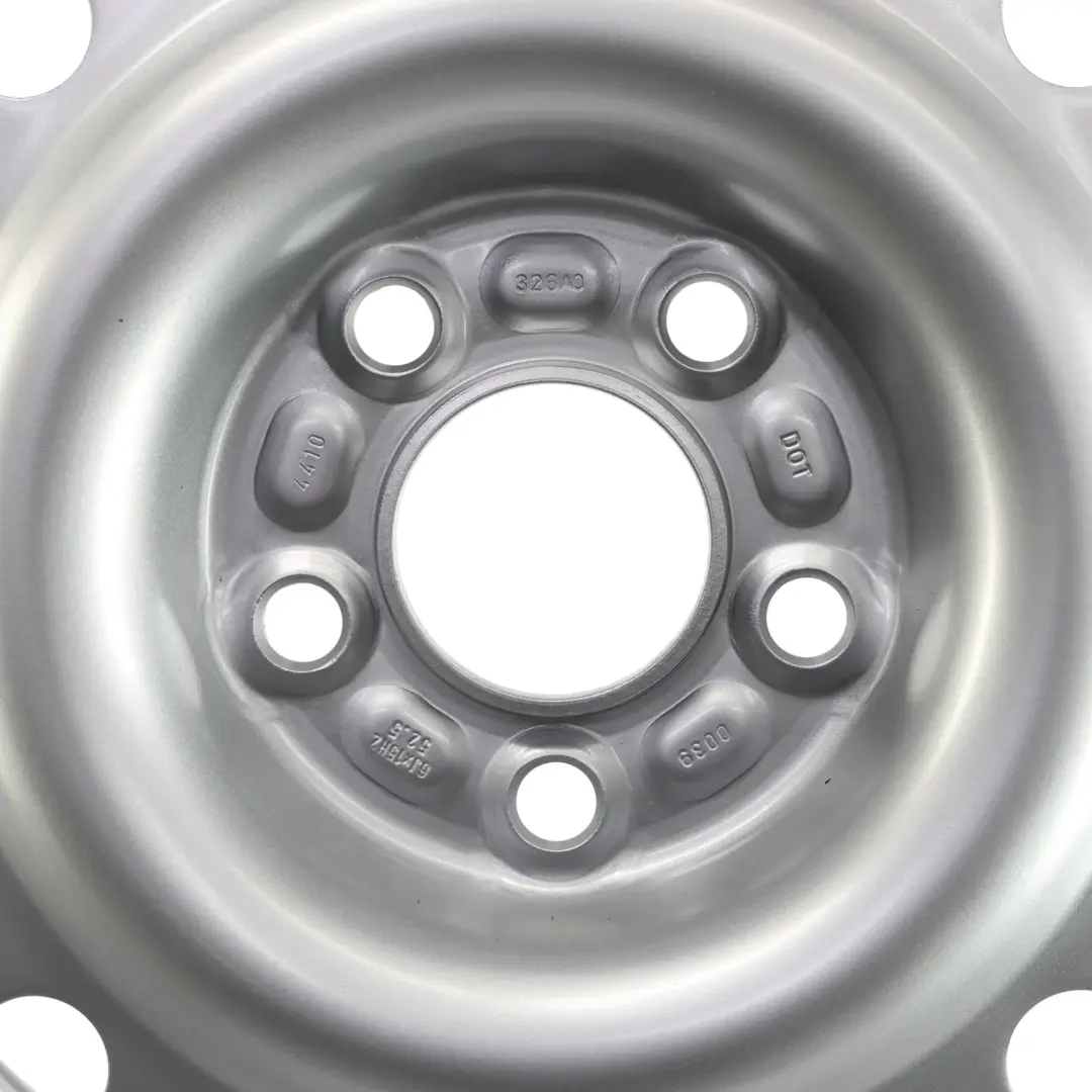 Ford Transit Connect Silver Wheel Rim Steel 15" 6J ET:32.5 5048529 - SKU 9T16-1007-BA - Part number 9T16-1007-BA