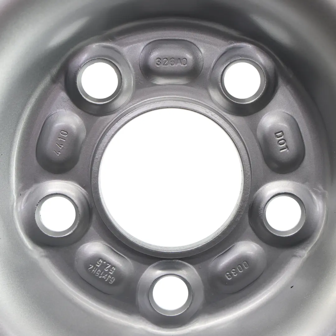 Llanta Plata Acero 15" 6J ET:32.5 5048529 para Ford Transit Connect con número de pieza 9T16-1007-BA Ford Transit Connect Llanta Plata Acero 15" 6J ET:32.5 5048529 - SKU 9T16-1007-BA - Número de pieza 9T16-1007-BA