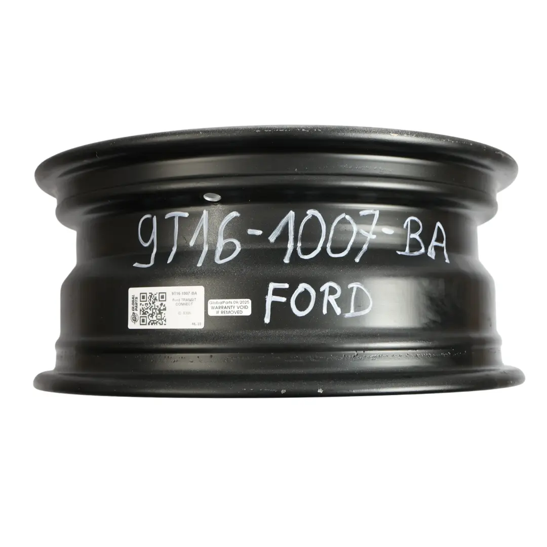 Ford Transit Connect Silver Wheel Rim Steel 15" 6J ET:32.5 5048529 - SKU 9T16-1007-BA - Part number 9T16-1007-BA