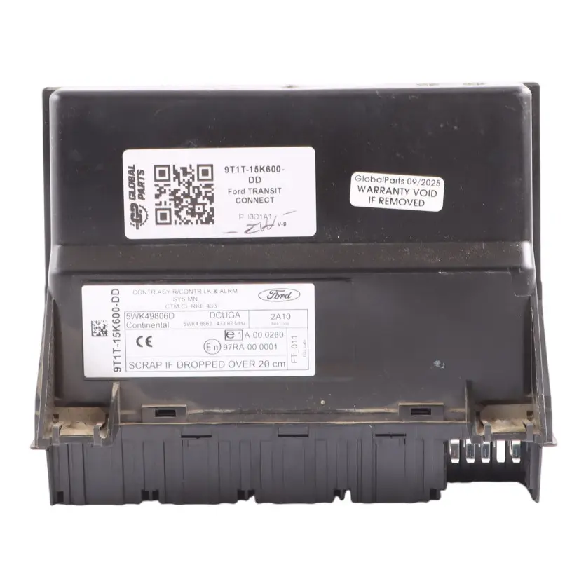 Unidad de Control Módulo Cierre Puertas ECU para Ford Transit Connect con número de pieza 9T1T-15K600-DD Ford Transit Connect Unidad de Control Módulo Cierre Puertas ECU - SKU 9T1T-15K600-DD - Número de pieza 9T1T-15K600-DD