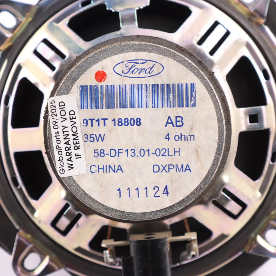 Ford Transit Connect Haut-Parleur Porte Avant 35W 4Ohm - SKU 9T1T-18808-AB - Numéro de pièce 9T1T-18808-AB