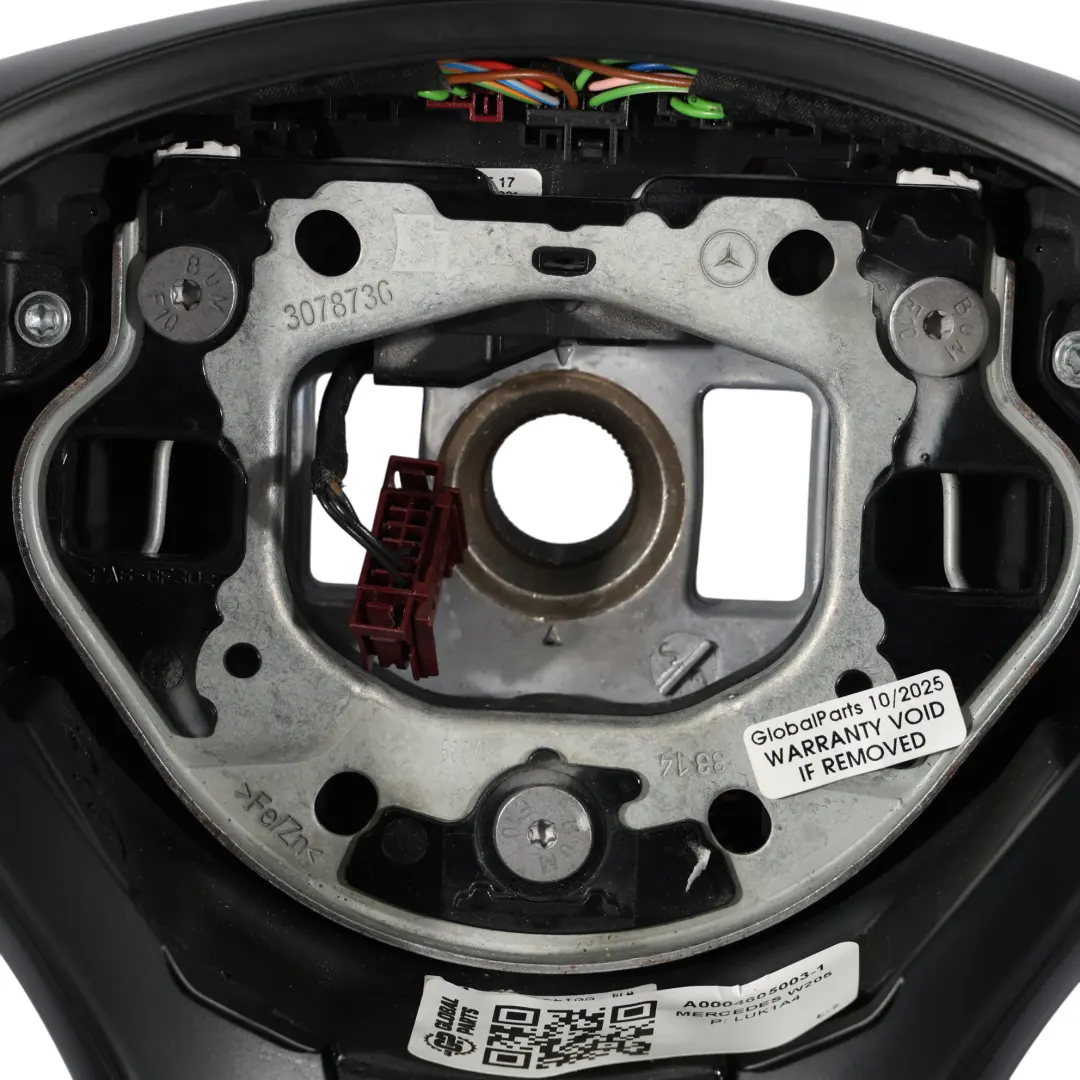 Mercedes W205 Steering Wheel NEW Black Leather Multifunction Paddle Shift - SKU A0004605003-1 - Part number A0004605003