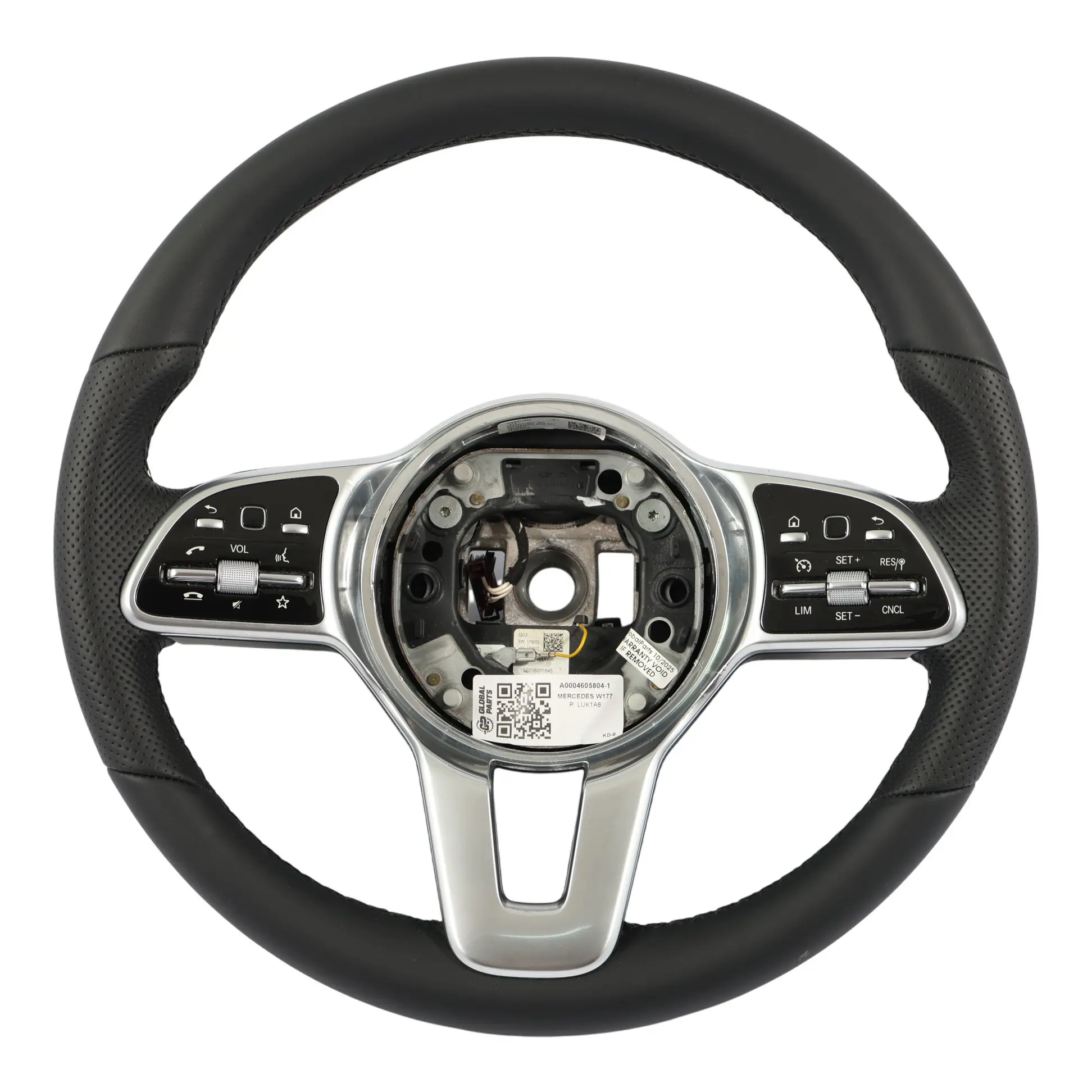 Steering Wheel Mercedes C118 W177 NEW Black Leather Multifunction Paddle Shift