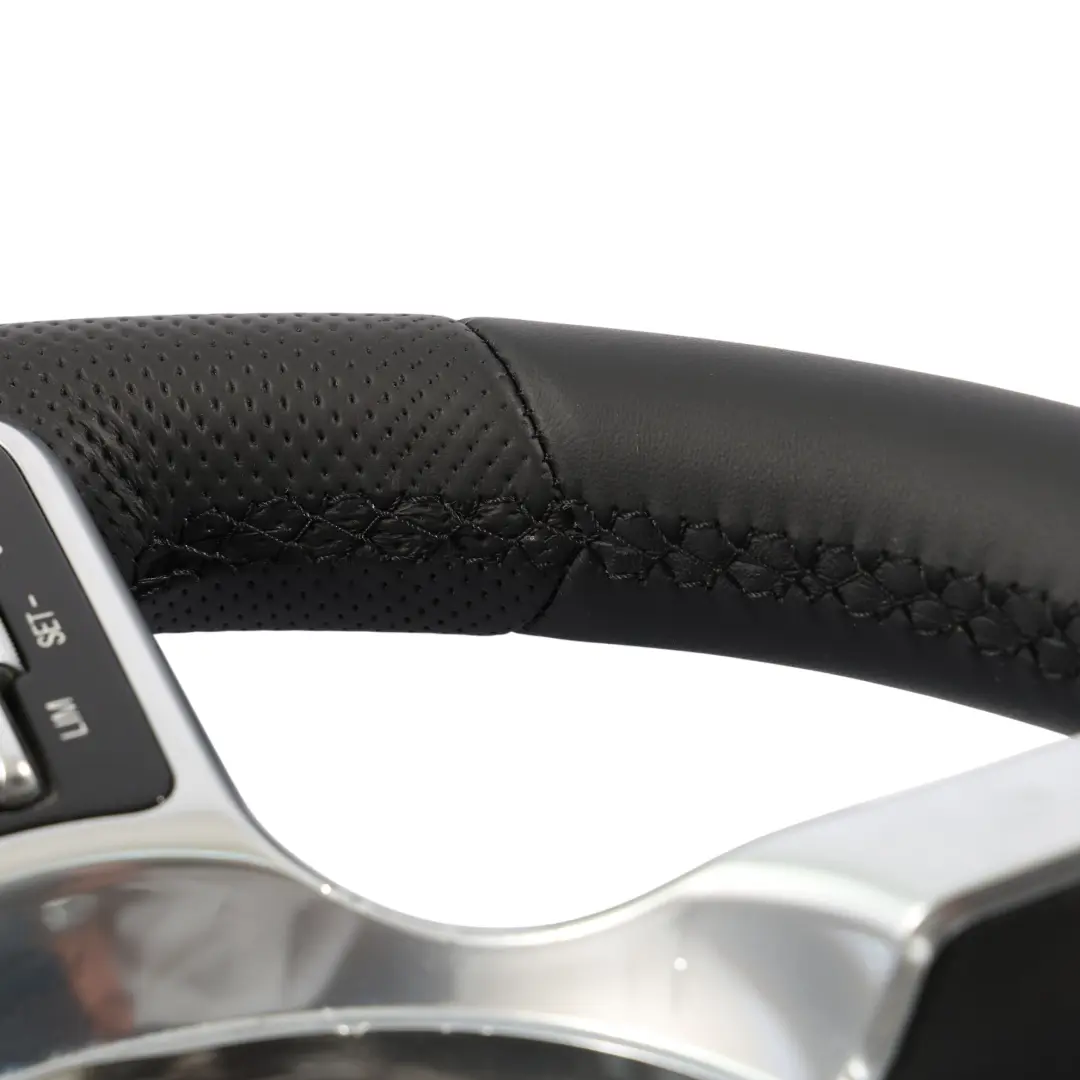  Steering Wheel Mercedes C118 W177 NEW Black Leather Multifunction Paddle Shift - SKU A0004605804-1 - Part number A0004605804