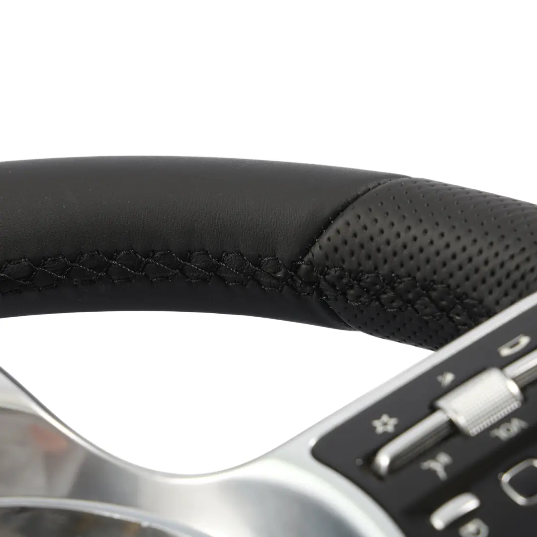  Steering Wheel Mercedes C118 W177 NEW Black Leather Multifunction Paddle Shift - SKU A0004605804-1 - Part number A0004605804
