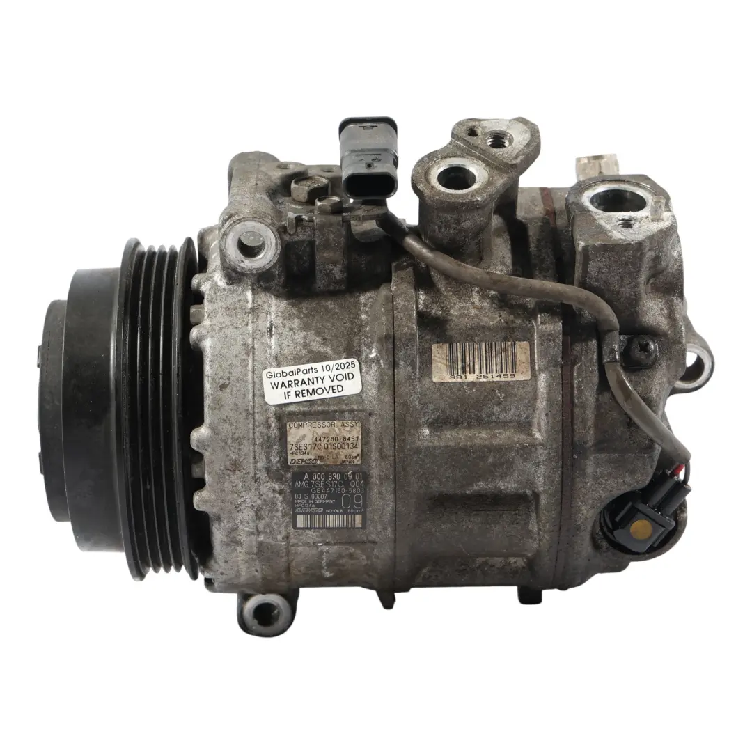 Mercedes W205 M177 Compresseur Pompe Climatisation Moteur À Essence - SKU A0008300901 - Numéro de pièce A0008300901