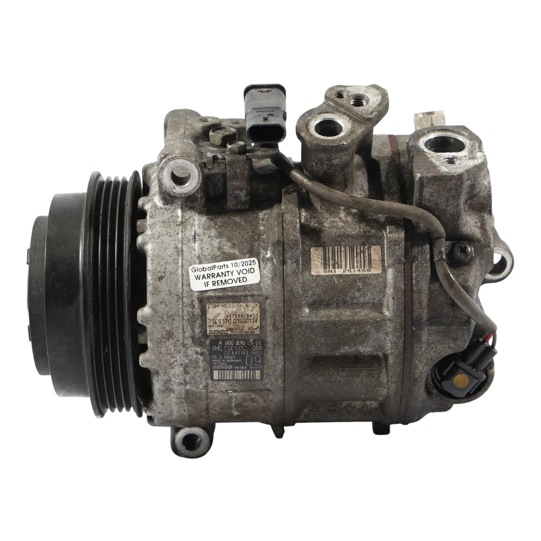 Mercedes W205 M177 Petrol Engine A/C Air Condition Pump Compressor A0008300901