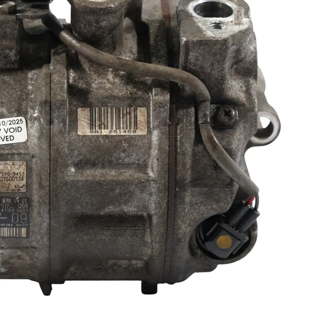 Mercedes W205 M177 Petrol Engine A/C Air Condition Pump Compressor - SKU A0008300901 - Part number A0008300901