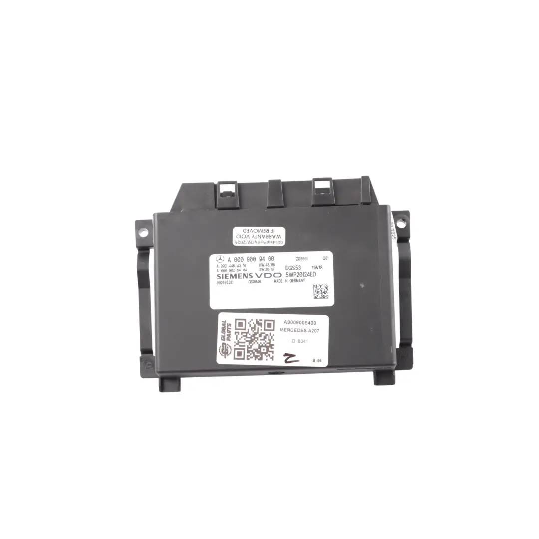 Gearbox Transmission Control Module ECU to Mercedes A207 Automatic with Part number A0009009400 Mercedes A207 Automatic Gearbox Transmission Control Module ECU - SKU A0009009400 - Part number A0009009400