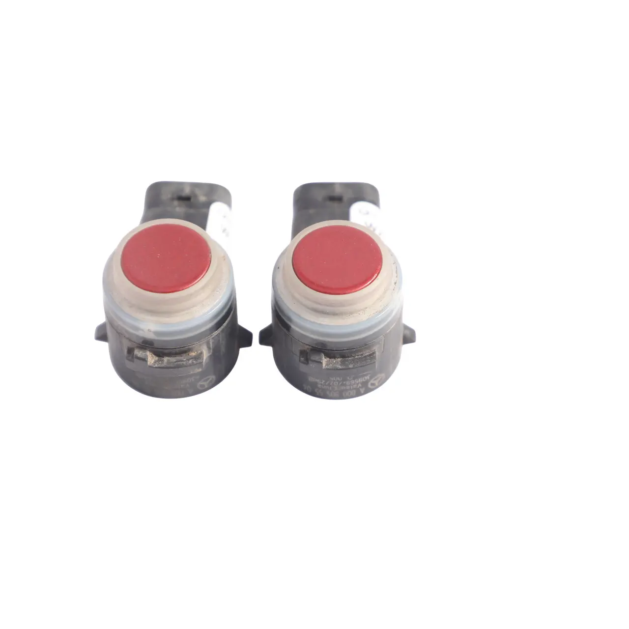 Mercedes W205 W207 Sensor Distancia Aparcamiento PDC SET X2 Rojo Jacinto