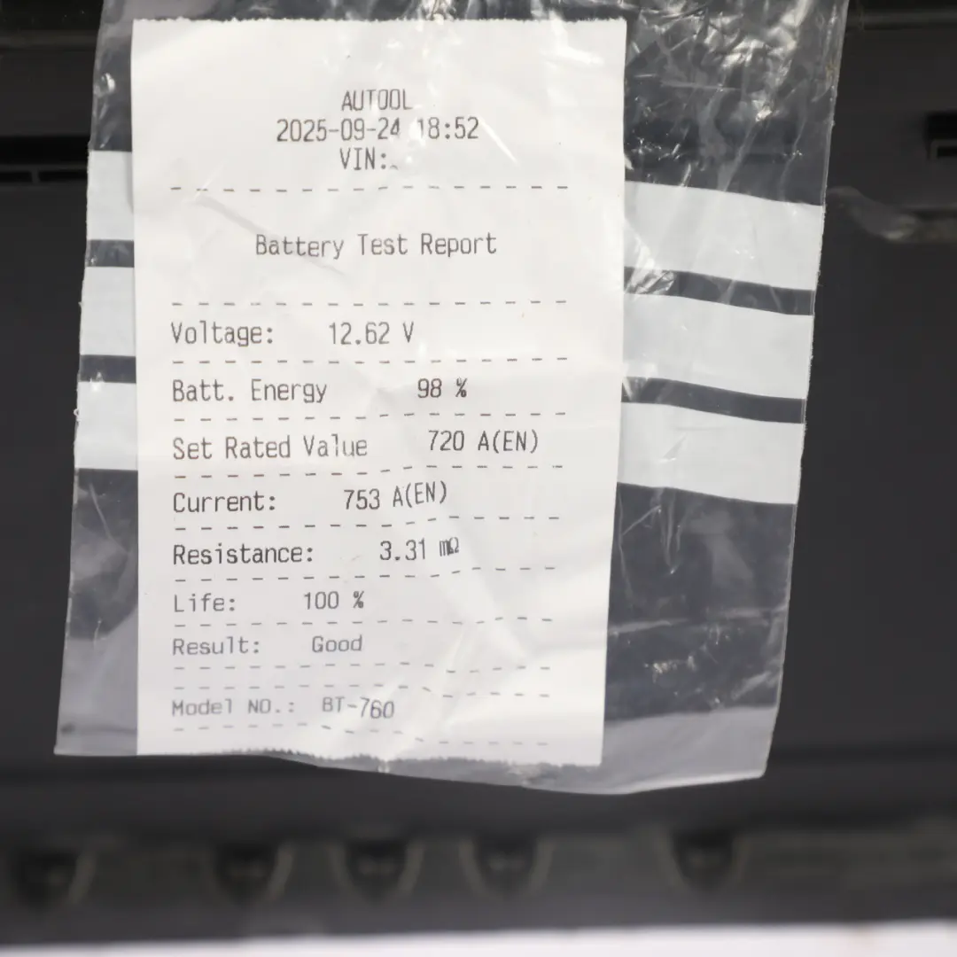 Mercedes AGM Accumulator Battery 70Ah 720A 12V Varta - SKU A0019828008 - Part number A0019828008