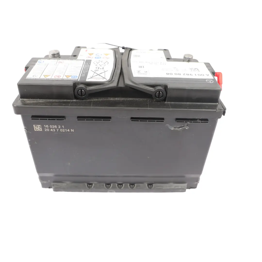 AGM Accumulator Battery 70Ah 720A 12V Varta to Mercedes with Part number A0019828008 Mercedes AGM Accumulator Battery 70Ah 720A 12V Varta - SKU A0019828008 - Part number A0019828008