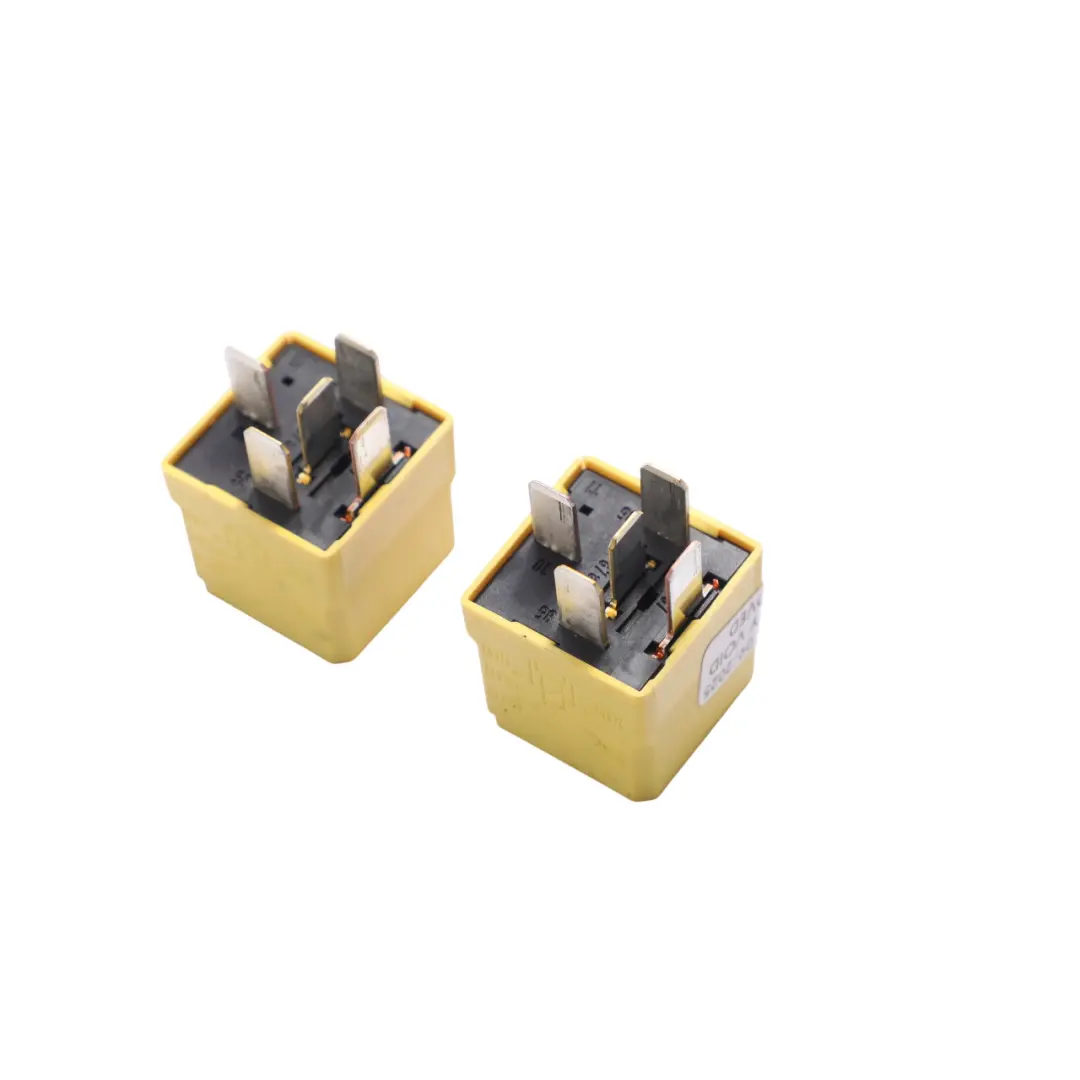 Mercedes W176 W246 Relay 5-Pin Yellow Hella 12V SET X2 - SKU A0025428919-1 - Part number A0025428919