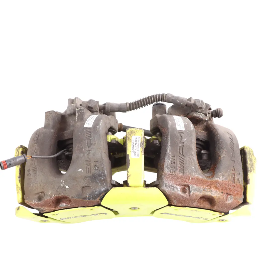 Mercedes C216 W221 AMG Brake Caliper Set Front Rear Left Right N/O/S - SKU A0044202983-1 - Part number A0044202983